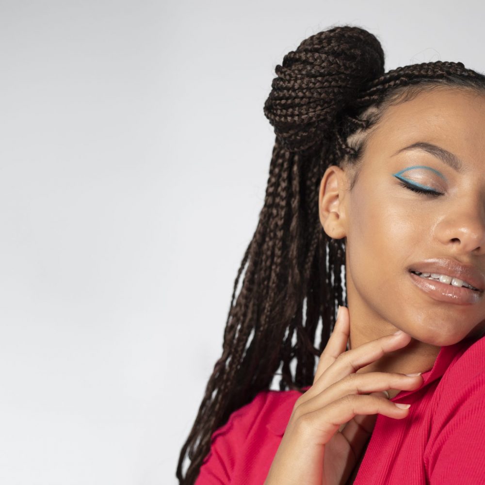 bouchent-le-portrait-de-la-belle-femme